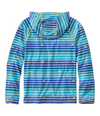 L.L.BeanKids' Everyday SunSmart® Hooded Tee, Long-Sleeve Stripe