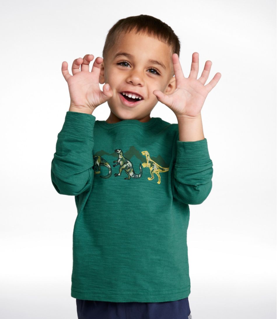 L.L.BeanInfants' and Toddlers' Graphic Tee, Long-Sleeve Glow-in-the-Dark