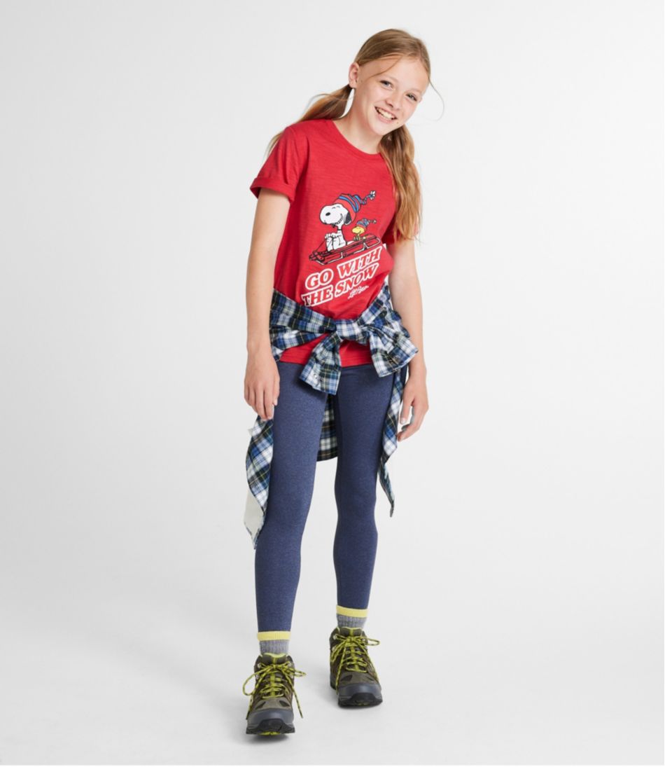L.L.BeanKids' x Peanuts Short-Sleeve Tee