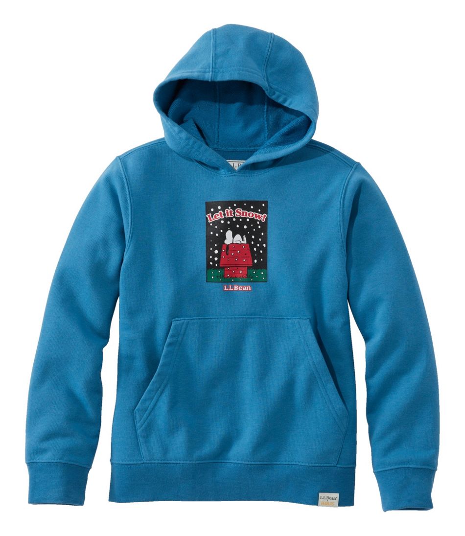 L.L.BeanKids' x Peanuts Sweatshirt Hoodie