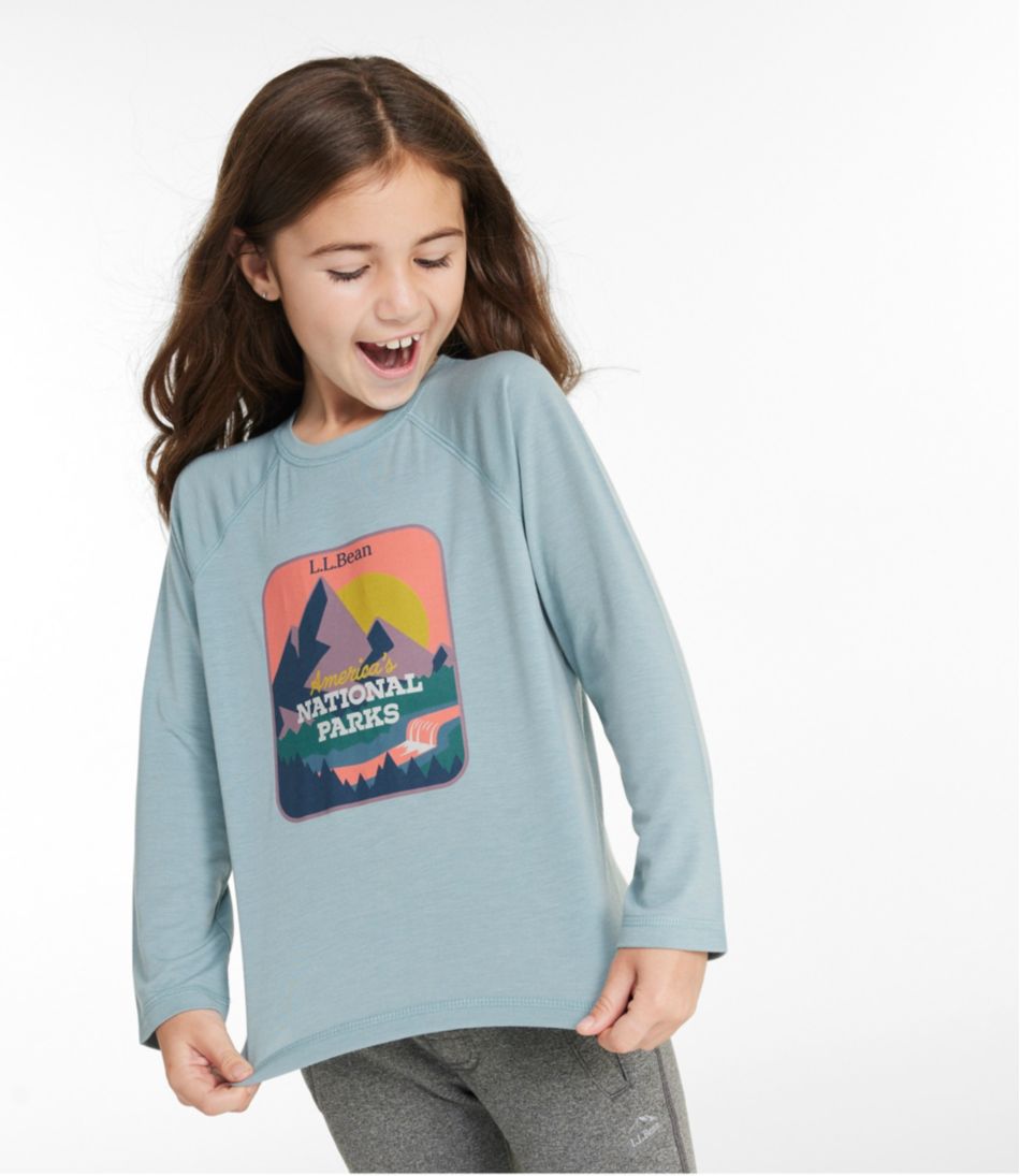 L.L.BeanKids' Everyday SunSmart® Tee, Long-Sleeve
