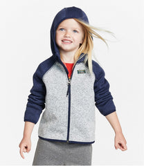 L.L.BeanInfants' and Toddlers' Sweater Fleece, Hooded Colorblock