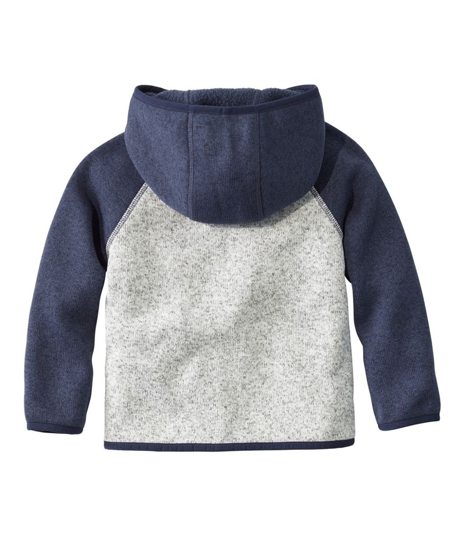 L.L.BeanInfants' and Toddlers' Sweater Fleece, Hooded Colorblock