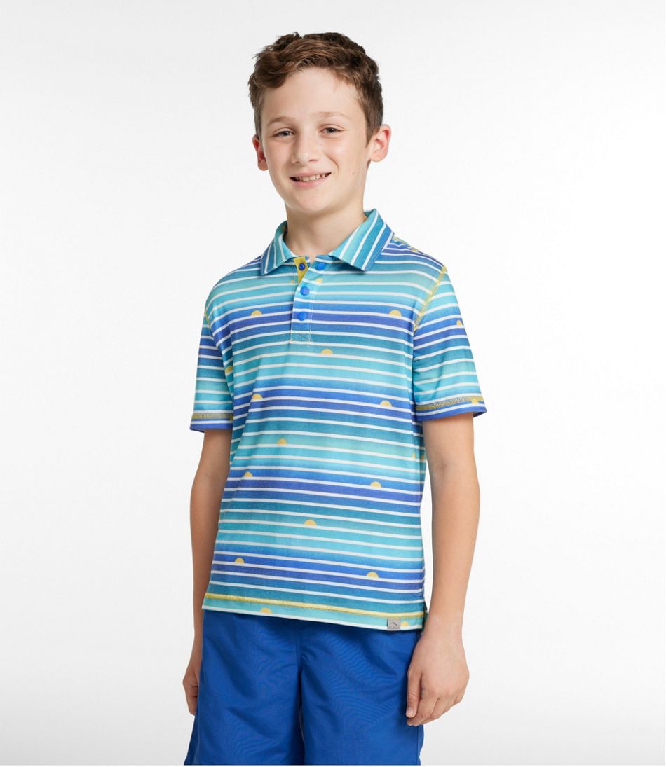 L.L.BeanKids' Everyday SunSmart® Polo, Print