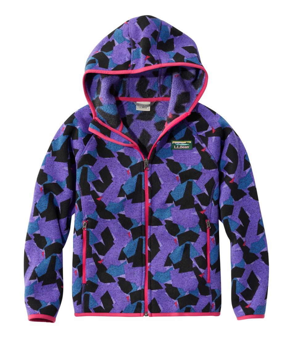 L.L.BeanKids' Sweater Fleece, Hooded Print