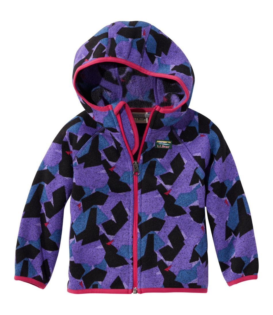 L.L.BeanInfants' and Toddlers' Sweater Fleece, Full-Zip Print