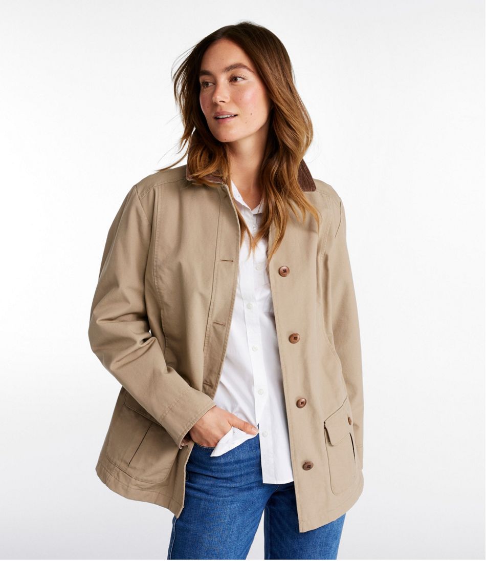 L.L.BeanWomen's Adirondack Barn Coat, Flannel-Lined