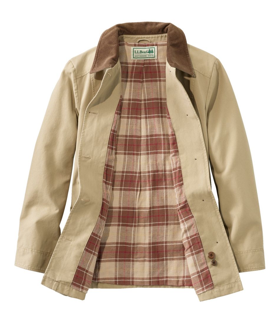 L.L.BeanWomen's Adirondack Barn Coat, Flannel-Lined
