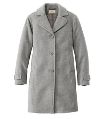 L.L.BeanWomen's Classic Lambswool Polo Coat, Three-Quarter Length