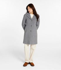 L.L.BeanWomen's Classic Lambswool Polo Coat, Three-Quarter Length