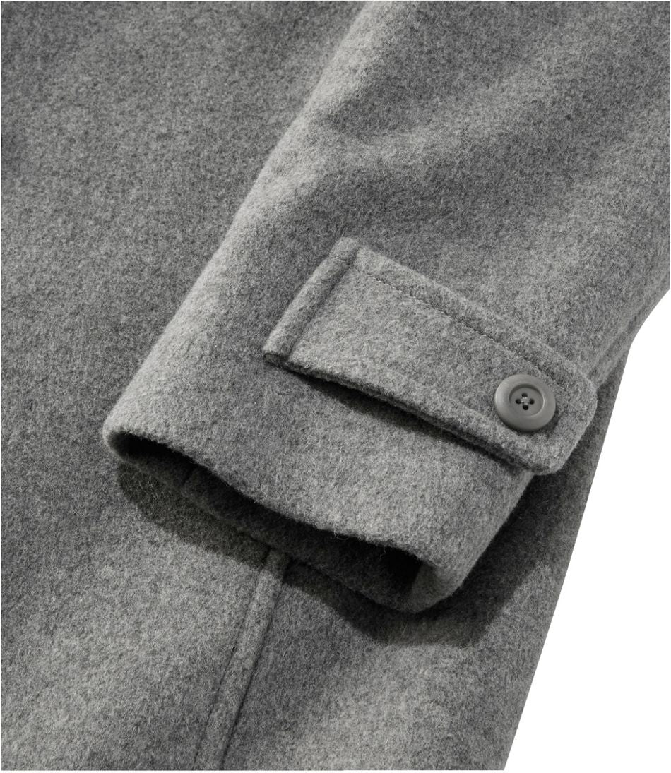 L.L.BeanWomen's Classic Lambswool Polo Coat, Three-Quarter Length