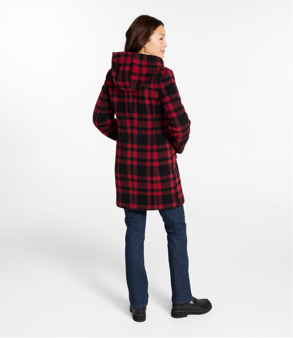 L.L.BeanWomen's Classic Lambswool Duffel Coat, Pattern