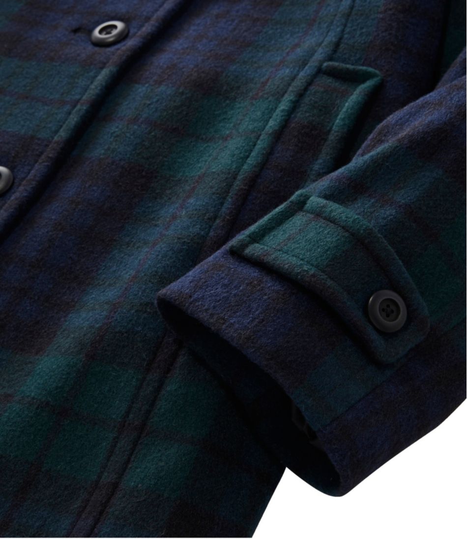 L.L.BeanWomen's Classic Lambswool Polo Coat, Three-Quarter, Pattern