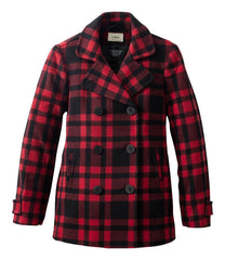 L.L.BeanWomen's Classic Lambswool Peacoat, Pattern