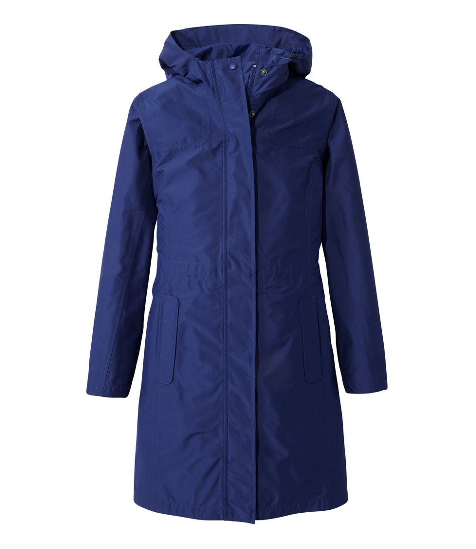 L.L.BeanWomen's H2OFF Raincoat, PrimaLoft-Lined