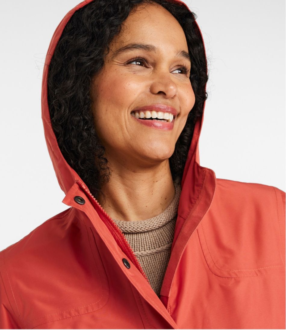 L.L.BeanWomen's H2OFF Raincoat, PrimaLoft-Lined