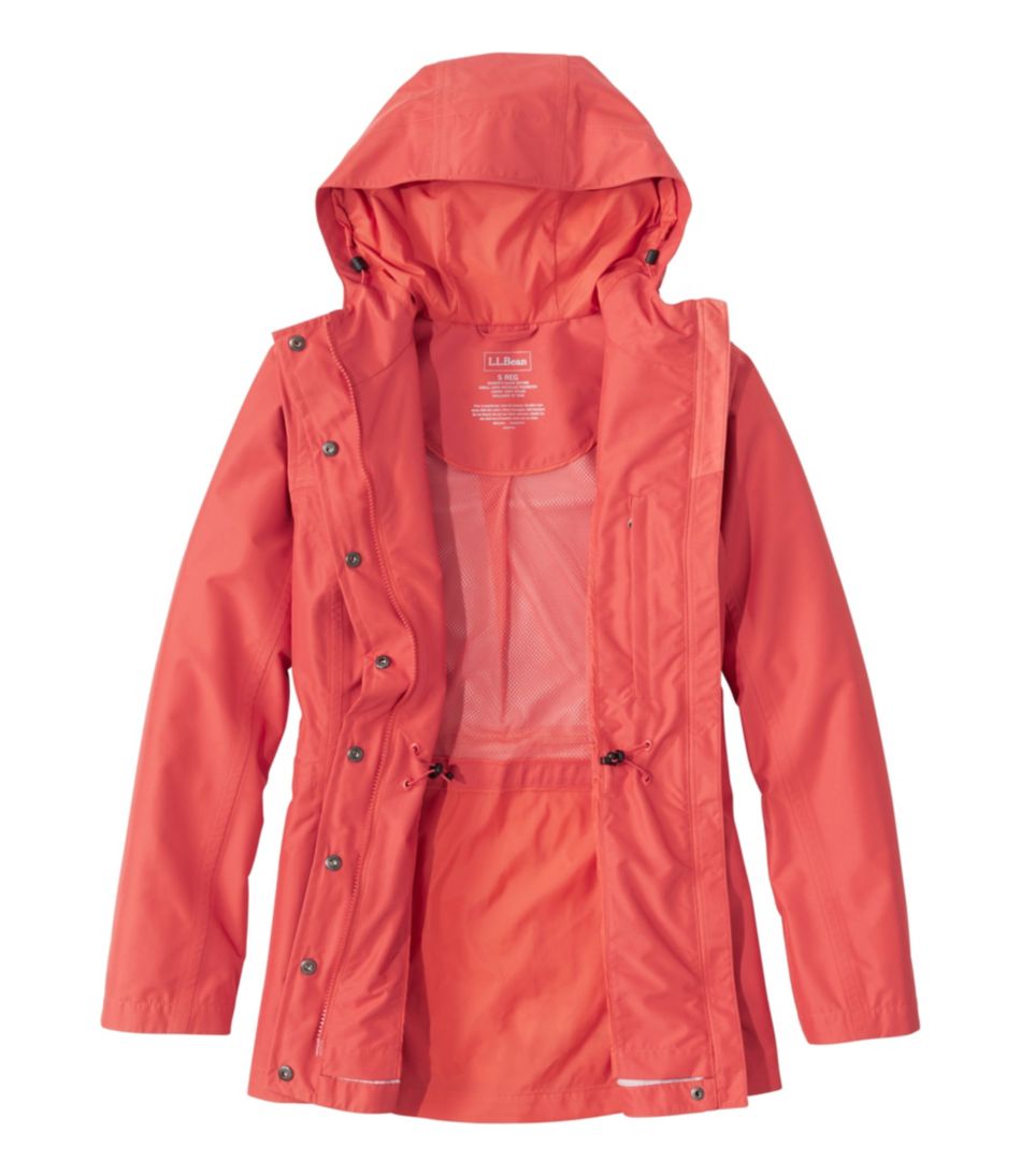 L.L.BeanWomen's H2OFF Rain Jacket, Mesh-Lined