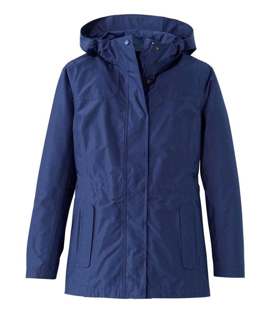 L.L.BeanWomen's H2OFF Rain Jacket, PrimaLoft-Lined