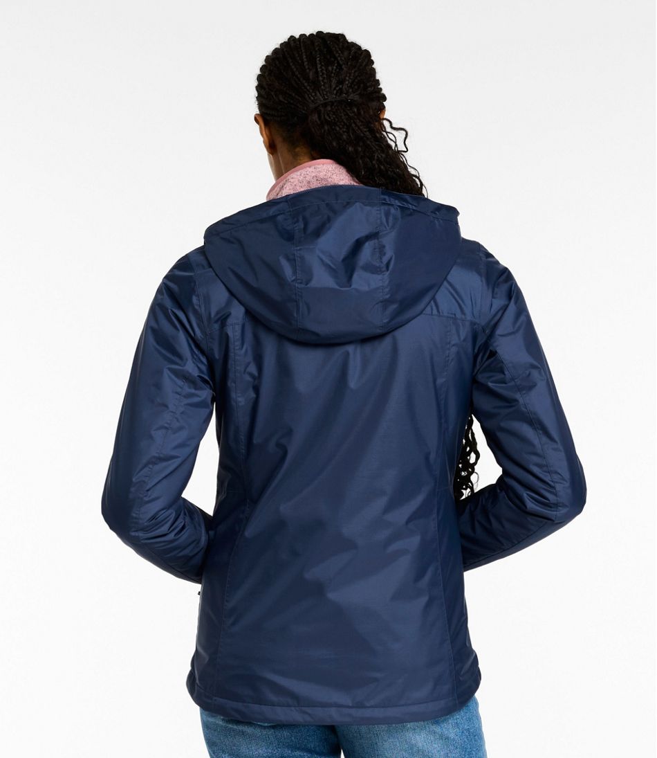 L.L.BeanWomen's Trail Model Rain Jacket, Fleece-Lined