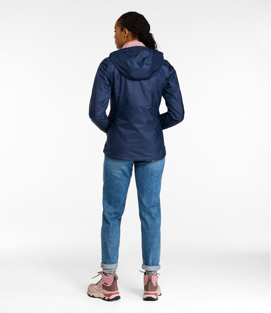 L.L.BeanWomen's Trail Model Rain Jacket, Fleece-Lined