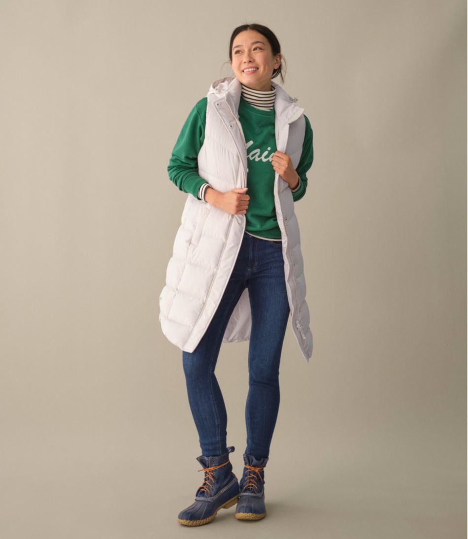 L.L.BeanWomen's Popham Puffer Long Vest