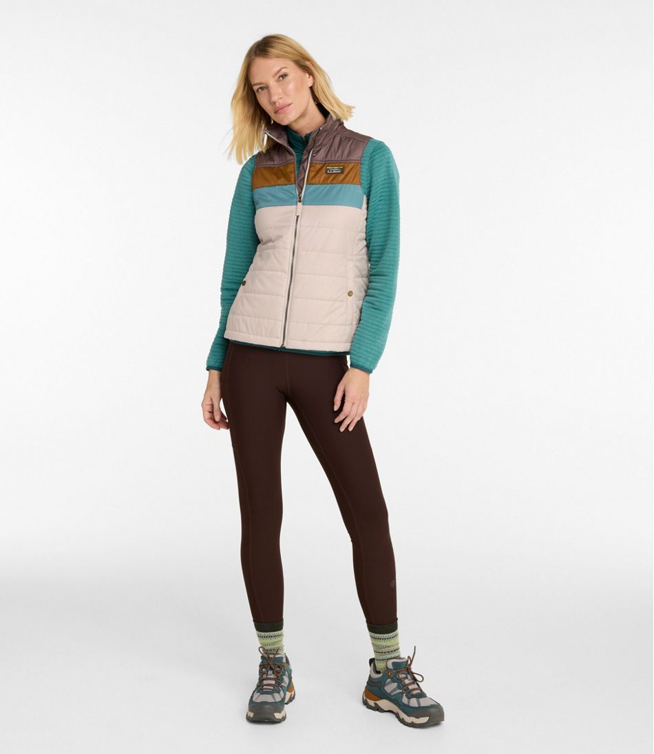L.L.BeanWomen's Mountain Classic Puffer Vest, Colorblock