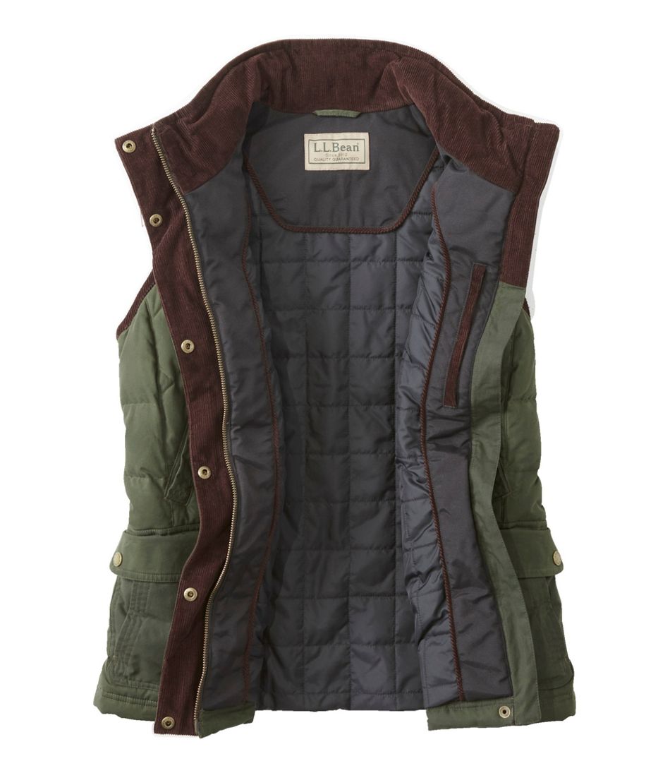L.L.BeanWomen's Upcountry Waxed Cotton Down Vest