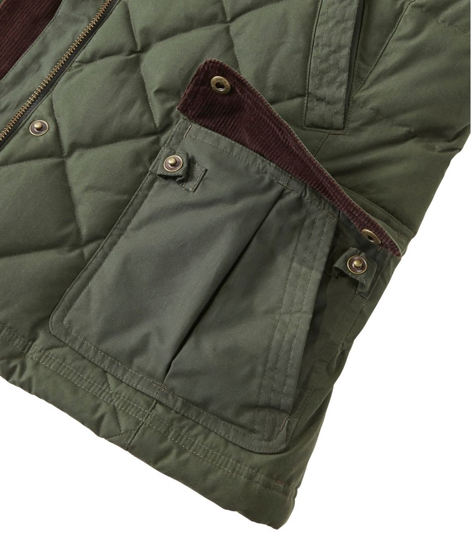 L.L.BeanWomen's Upcountry Waxed Cotton Down Vest