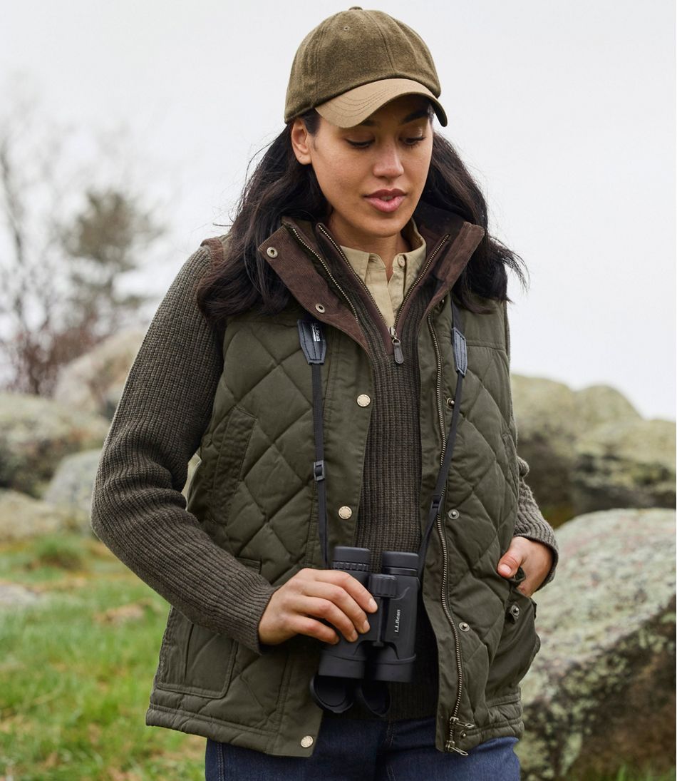 L.L.BeanWomen's Upcountry Waxed Cotton Down Vest