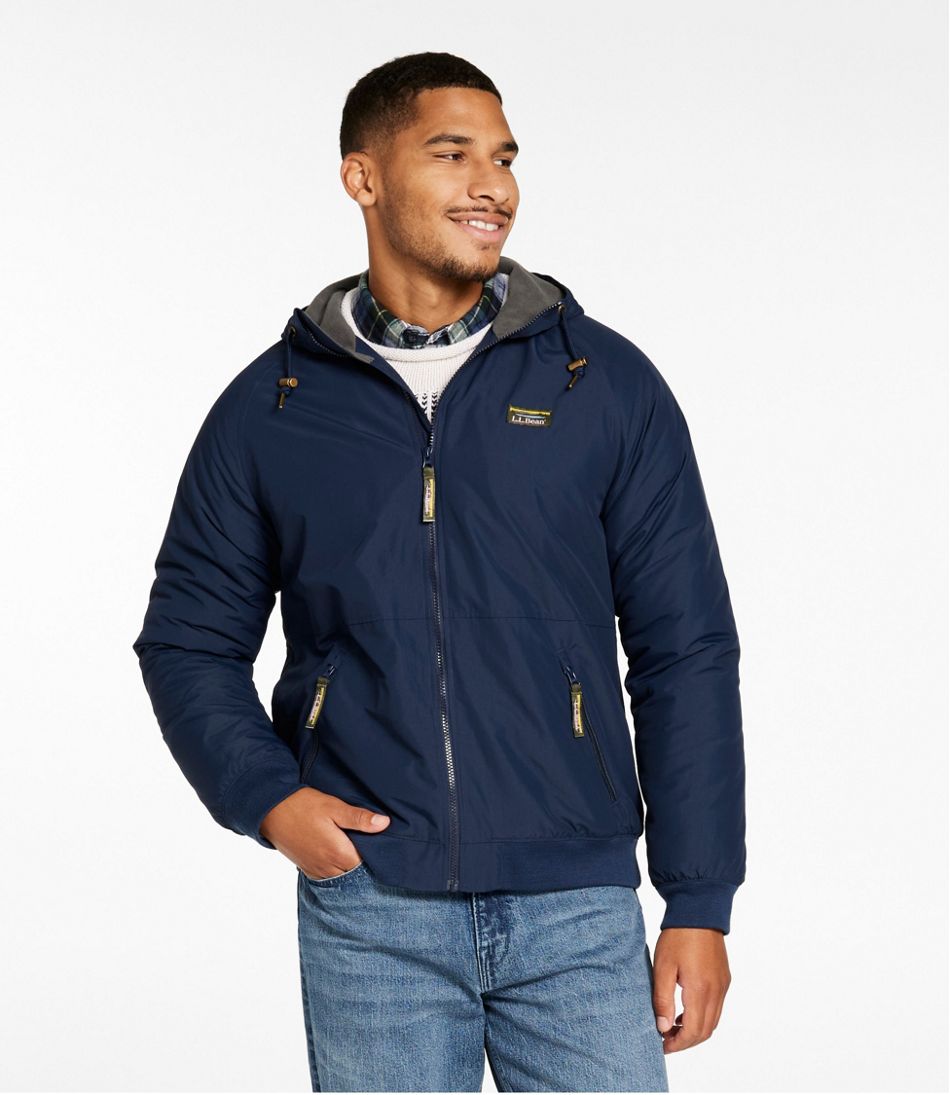 L.L.BeanMen's Insulated 3-Season Bomber Hooded Jacket