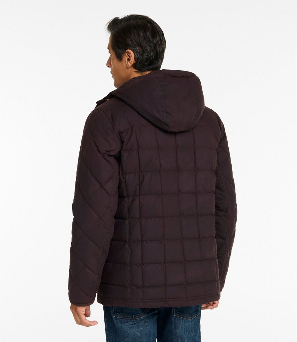 L.L.BeanMen's Upcountry Waxed Down Hooded Jacket