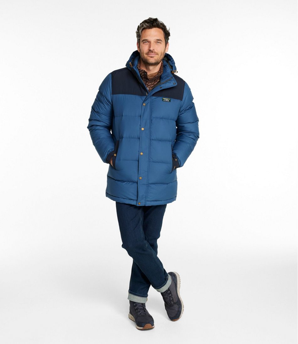 L.L.BeanMen's Mountain Classic Down Parka, Colorblock