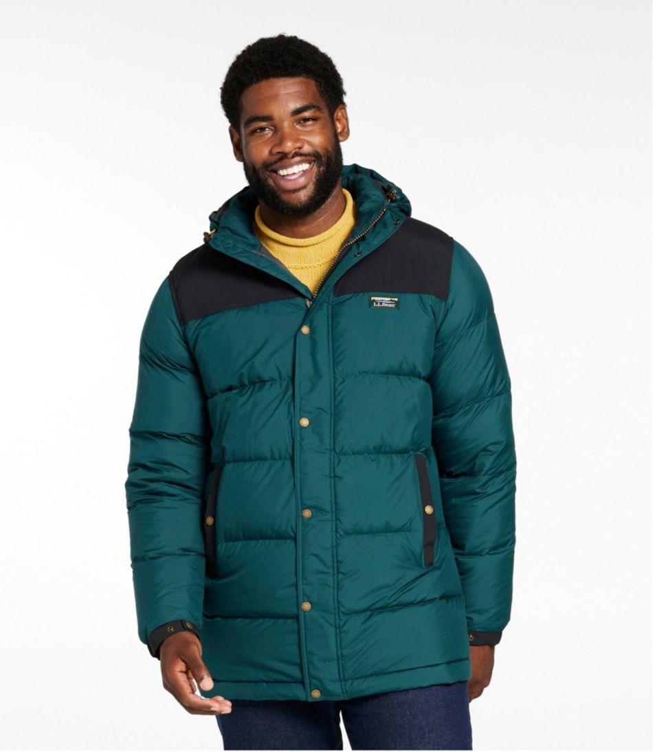 L.L.BeanMen's Mountain Classic Down Parka, Colorblock