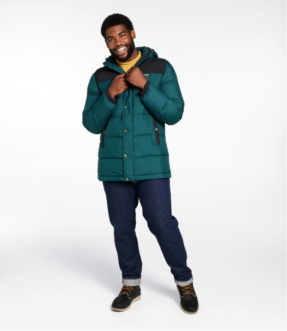 L.L.BeanMen's Mountain Classic Down Parka, Colorblock