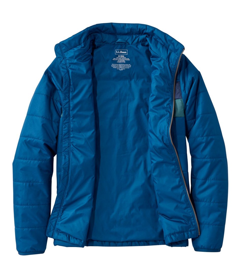 L.L.BeanMen's Mountain Classic Puffer Jacket, Colorblock