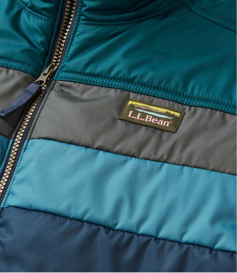 L.L.BeanMen's Mountain Classic Puffer Jacket, Colorblock