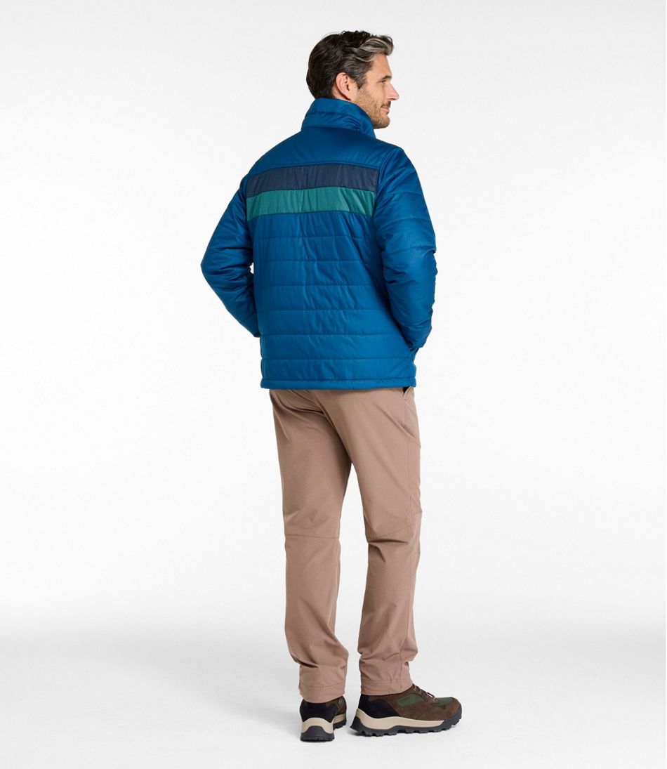 L.L.BeanMen's Mountain Classic Puffer Jacket, Colorblock