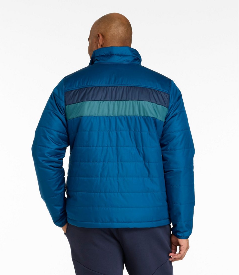 L.L.BeanMen's Mountain Classic Puffer Jacket, Colorblock