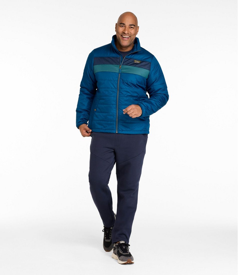 L.L.BeanMen's Mountain Classic Puffer Jacket, Colorblock