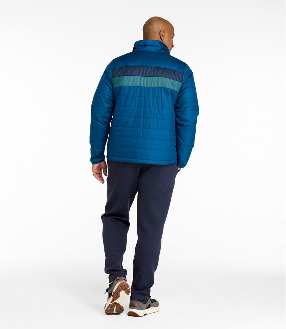 L.L.BeanMen's Mountain Classic Puffer Jacket, Colorblock