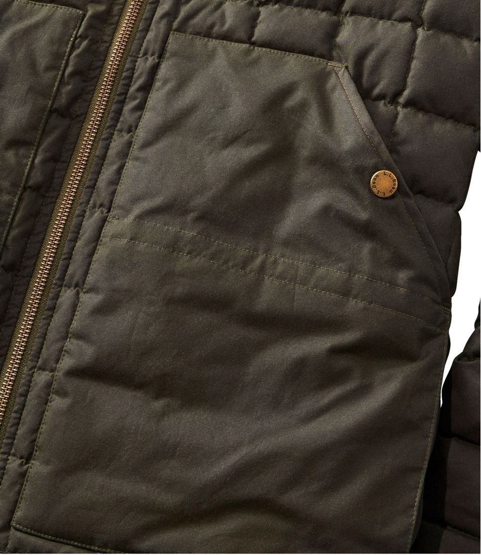 L.L.BeanMen's Upcountry Waxed Cotton Down Sweater