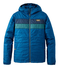 L.L.BeanMen's Mountain Classic Puffer Hooded Jacket, Colorblock