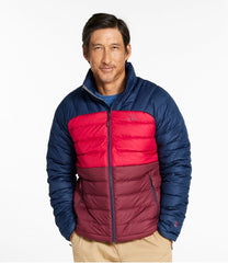 L.L.BeanMen's Bean's Down Jacket, Colorblock
