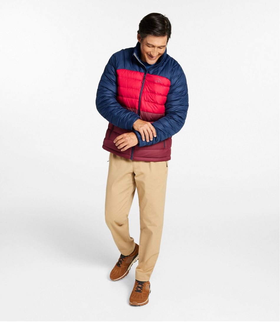 L.L.BeanMen's Bean's Down Jacket, Colorblock