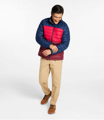 L.L.BeanMen's Bean's Down Jacket, Colorblock