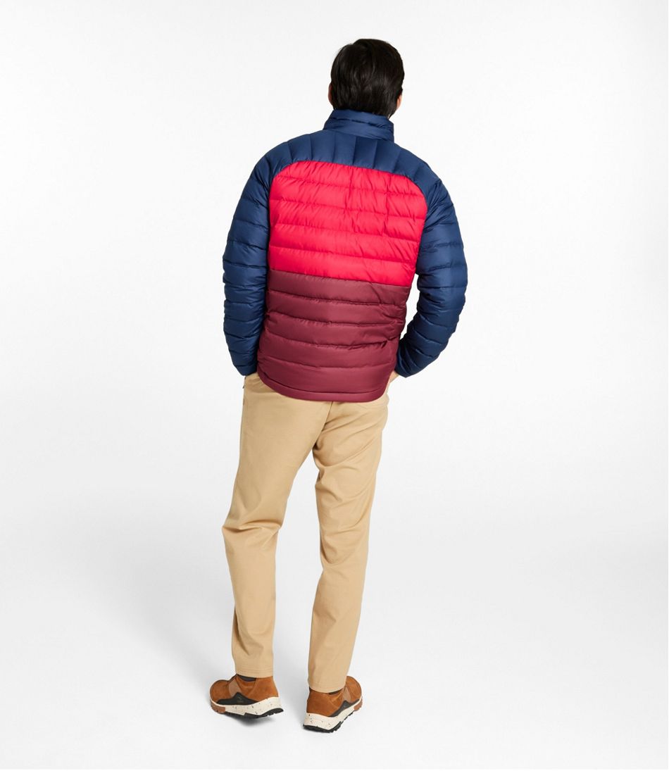 L.L.BeanMen's Bean's Down Jacket, Colorblock