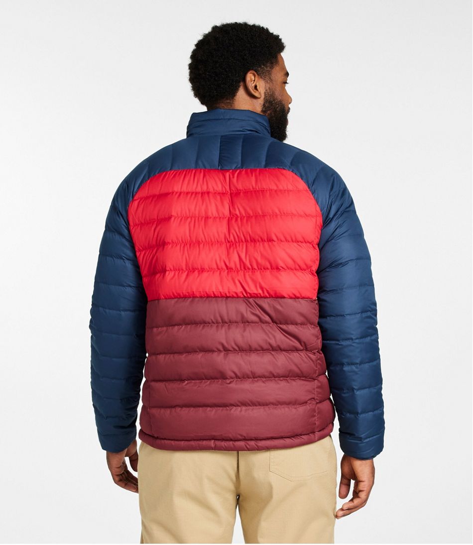L.L.BeanMen's Bean's Down Jacket, Colorblock