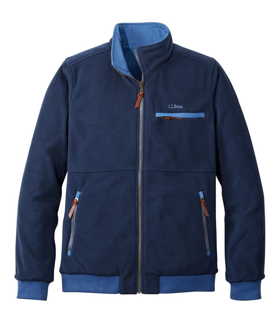 L.L.BeanMen's Reversible Warm-Up Jacket