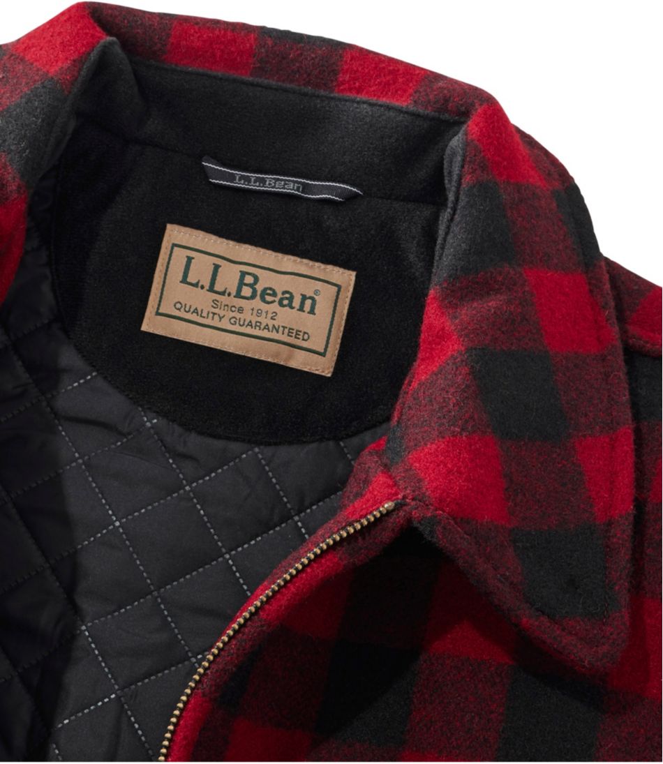 L.L.BeanMen's Maine Guide Zip-Front Jac-Shirt with PrimaLoft, Plaid