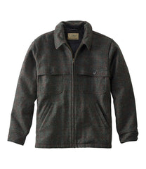 L.L.BeanMen's Maine Guide Zip-Front Jac-Shirt with PrimaLoft, Plaid
